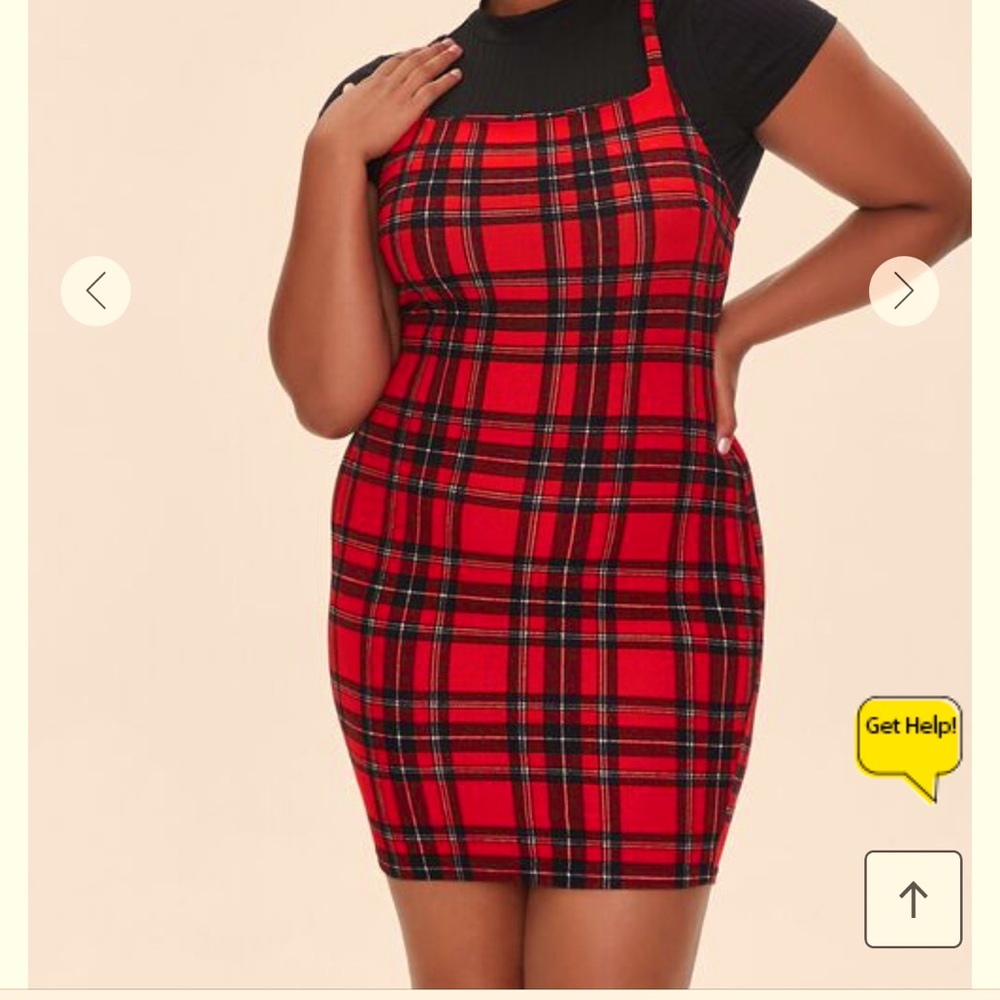 Plaid Dress And Shirt